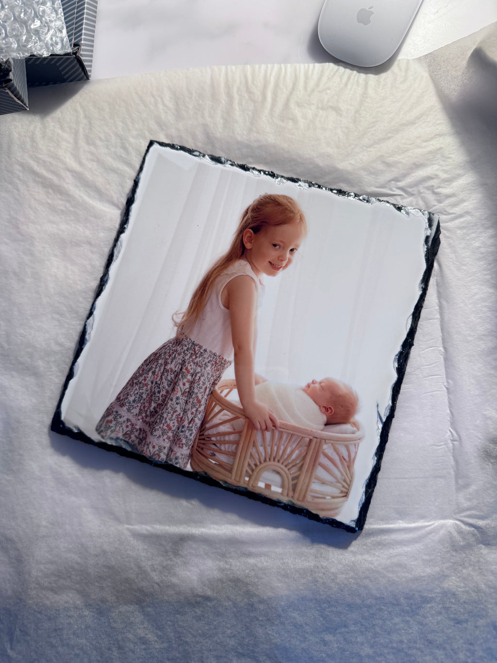 Personalised Photo Rock Slate