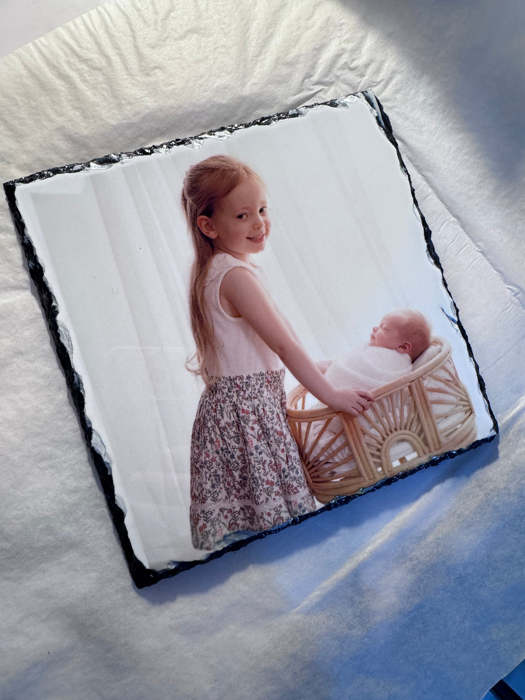 Personalised Photo Rock Slate
